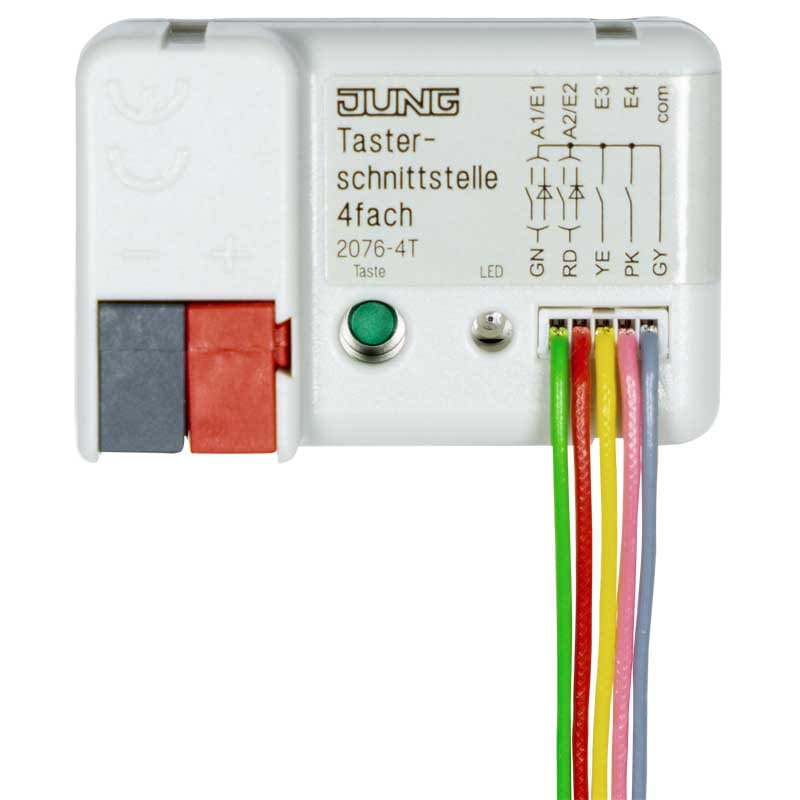 EURO UNITECH ELEKT - UEK2076-4T INTERFACCIA TASTI DA INCASSO KNX A