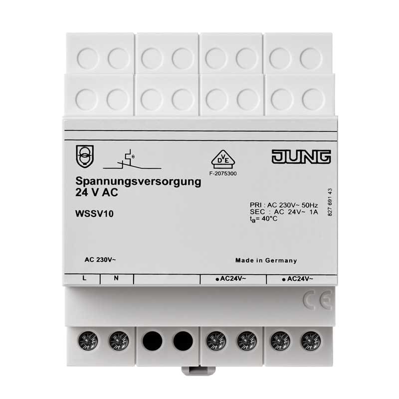 EURO UNITECH ELEKT - UEKWSSV10 ALIMENTATORE 24V AC PER STAZIONE METEO K