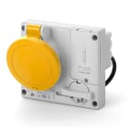 SCAME PARRE SPA - SCA401.1672 PRESA INC.OMNIA C/FUS.3P+T 16A 4H IP44