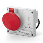 SCAME PARRE SPA - SCA401.16864 PRESA INC.OMNIA C/FUS.3P+T 16A 3H IP44