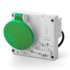 SCAME PARRE SPA - SCA401.16861 PRESA INC.OMNIA C/FUS.3P+T 16A 10H IP44