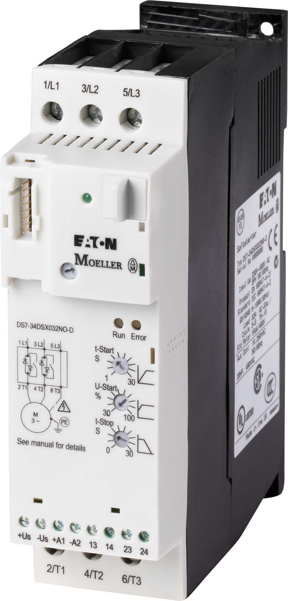 EATON - EAO134945 DS7-34DSX007N0-D SOFTST SWDT, 7 A CON BY