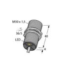 TURCK BANNER SRL - TUK40200 BI10-G30-Y1X
