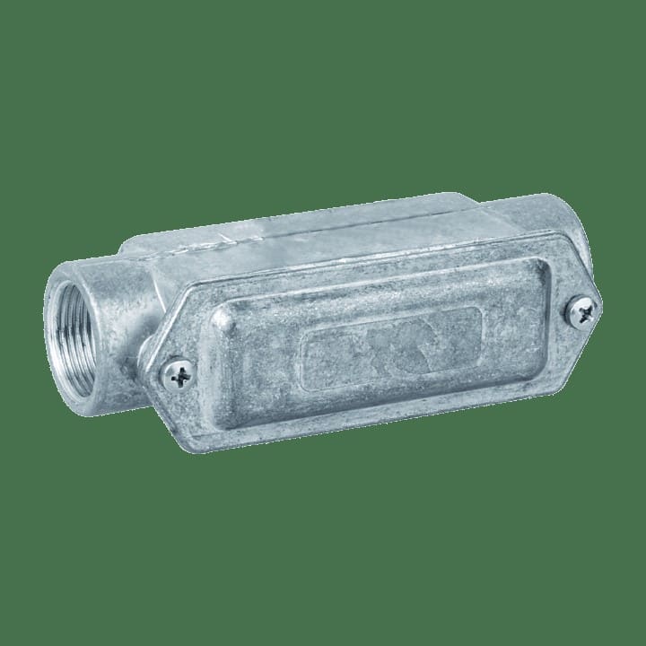 COSMEC - CSM6030E12 SCATOLA IN AL 2 VIE DIRITTE G 1/2 IP65