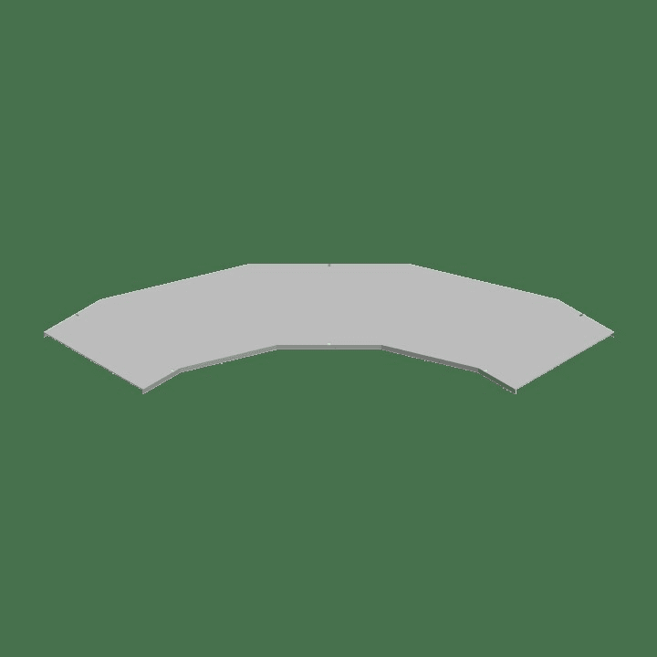DKC-COMBITECH - SCZWBK936IX4 W5 COP. CURVA PIANA 90 B.600 SP 1 IX4
