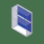 CONCHIGLIA - CON095771218 G12/1/PP PIASTRA DI FONDO IN PVC
