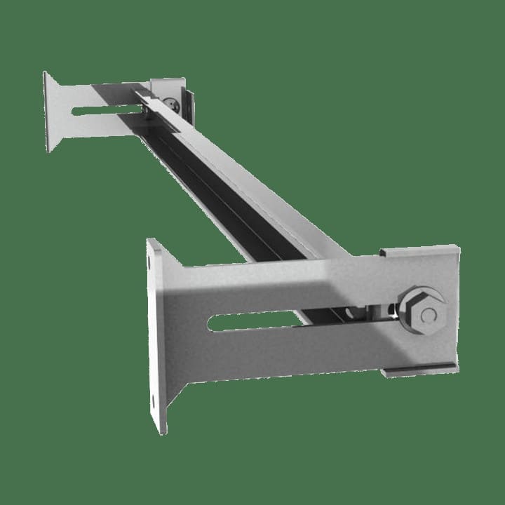 DKC-RAMBLOCK - RMBRZDGR60 GUIDA DIN REGOLABILE CON SUPPORTI L. 600