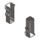 DKC POWER SOLUTIONS - HRCLTN70PFIU8AA000 STAFFA SEMPLICE ALLUMINIO SINGOLA