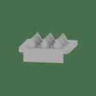 DKC-RAMBLOCK - RMBRAMP09 MEMBRANA CON 9 INGRESSI (20 PZ)