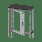 DKC-RAMBLOCK - RMBR5TIEP12 TELAIO RACK 19 LARG.800 12HE