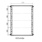 DKC-RAMBLOCK - RMBR5TMN86 TELAIO MODULARE 800X600