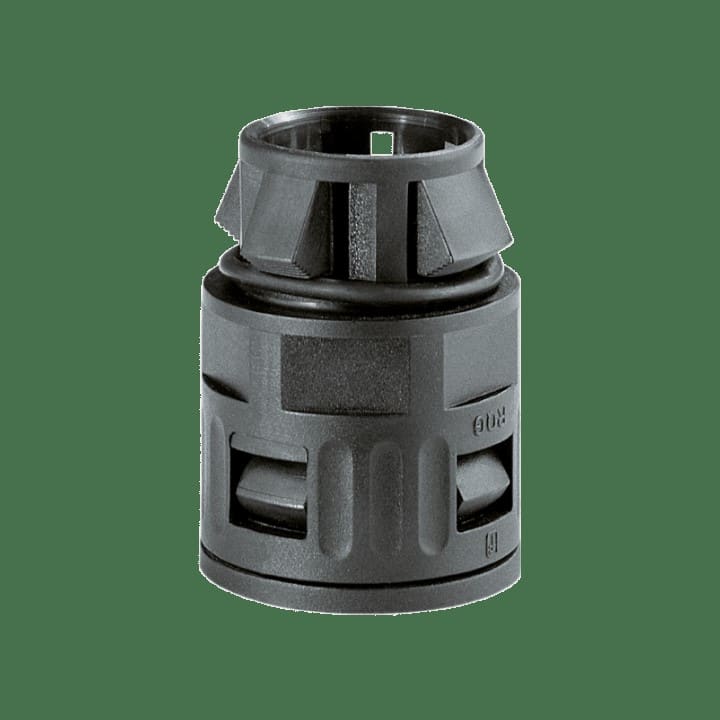 COSMEC - CSM5052-2325N RAC.PASPAR. AD28,5 NERO IP66 (FORO M25X1