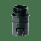 COSMEC - CSM5012L-2932N RACC.DIRITTO ECO M32 AD34,5 NERO IP66