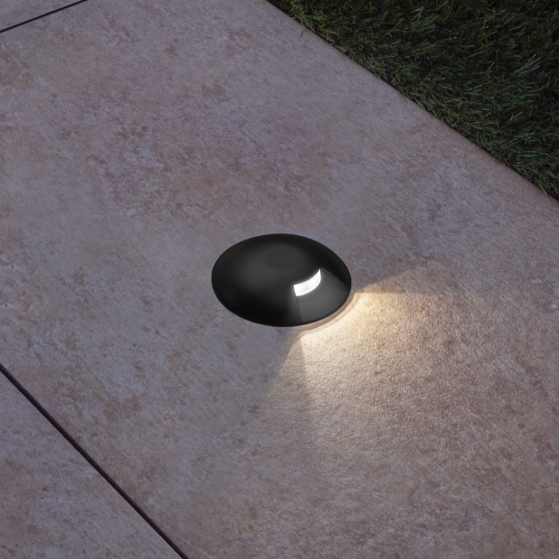 CENTURY ITALIA SRL - CUYARGOC-1NE CALPESTABILE LED ARGO COVER 1 LUCE NERO