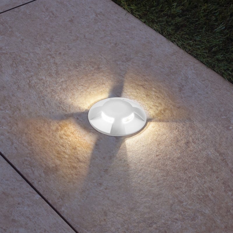 CENTURY ITALIA SRL - CUYARGOC-4BI CALPESTABILE LED ARGO COVER 4 LUCI BIAN