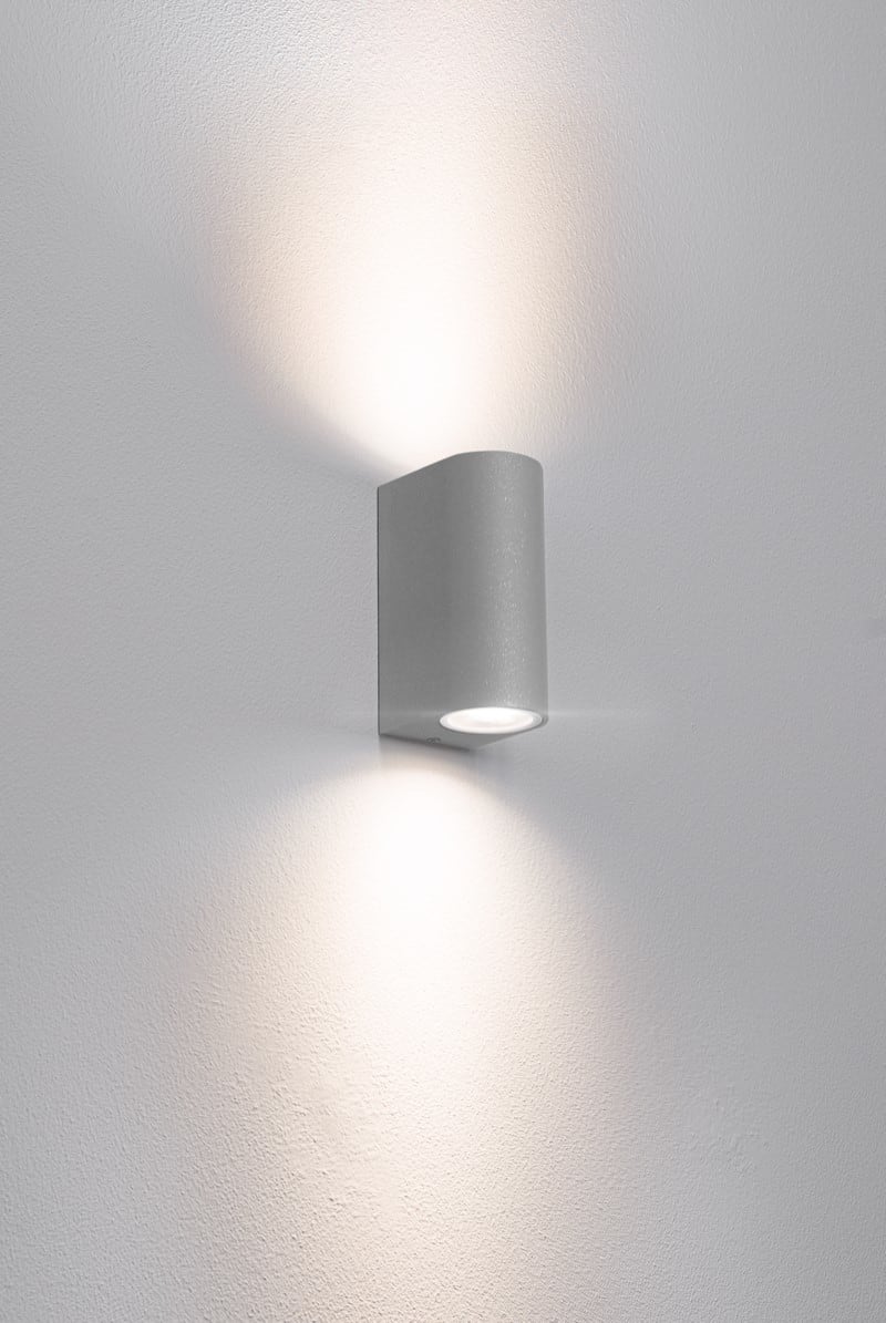CENTURY ITALIA SRL - CUYAXO-2GU10G APPLIQUE LED AXO BIDIREZ. GRIGIA
