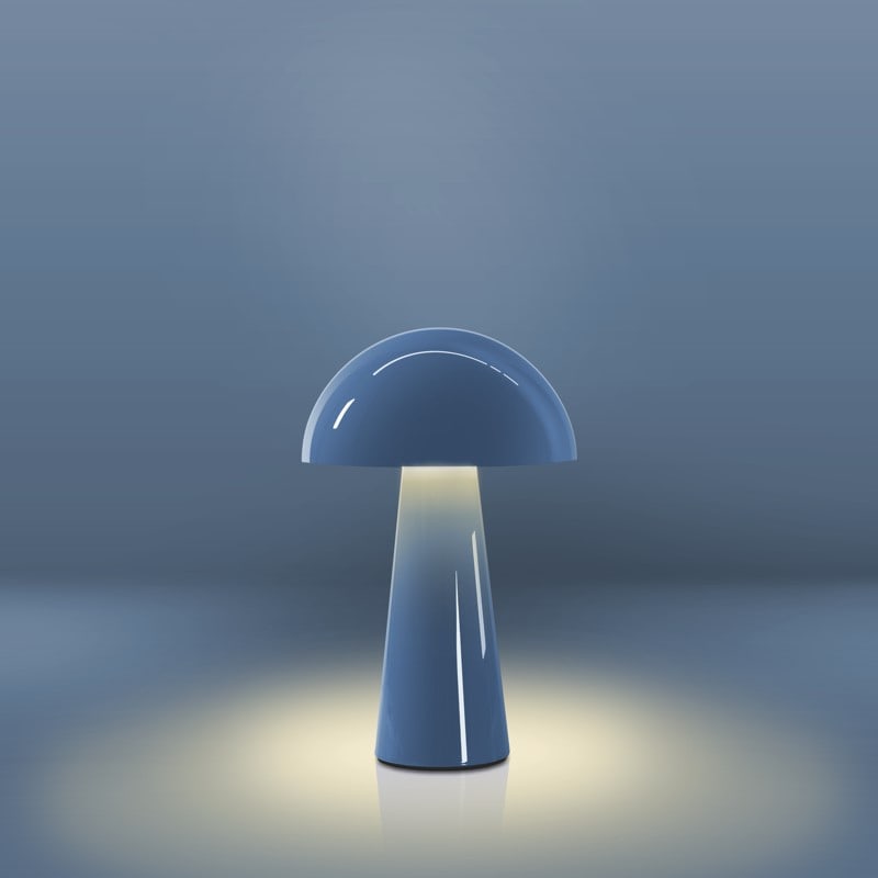 CENTURY ITALIA SRL - CUYCOBLUG-152527 LAMP. DA TAVOLO COCO RICAR. BASE PG BLU