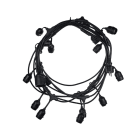 CENTURY ITALIA SRL - CUYFSTAN-2202700 FIESTA LED FILO LUCI NERO 10M - 220-240V