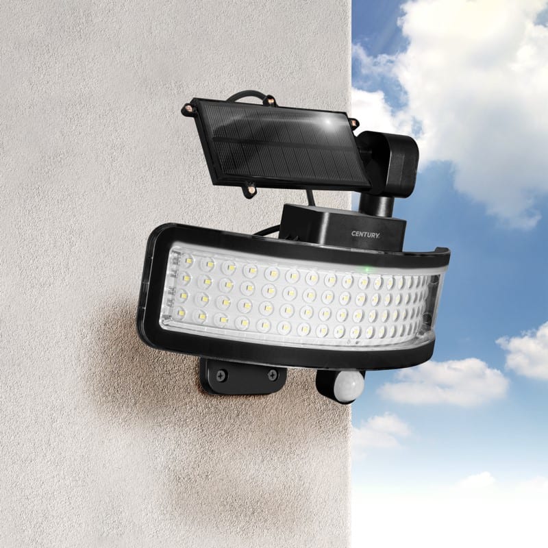 CENTURY ITALIA SRL - CUYGRS-072840 PROIETTORE LED SOLARE GIRASOLE AUTO ORI