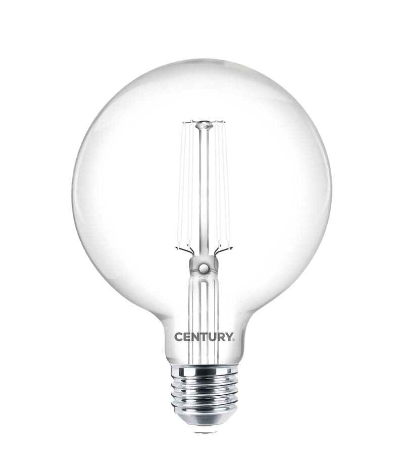 CENTURY ITALIA SRL - CUYING95W-092740 FIL. LED INCANTO WHITE GLOBO CHIARA G95