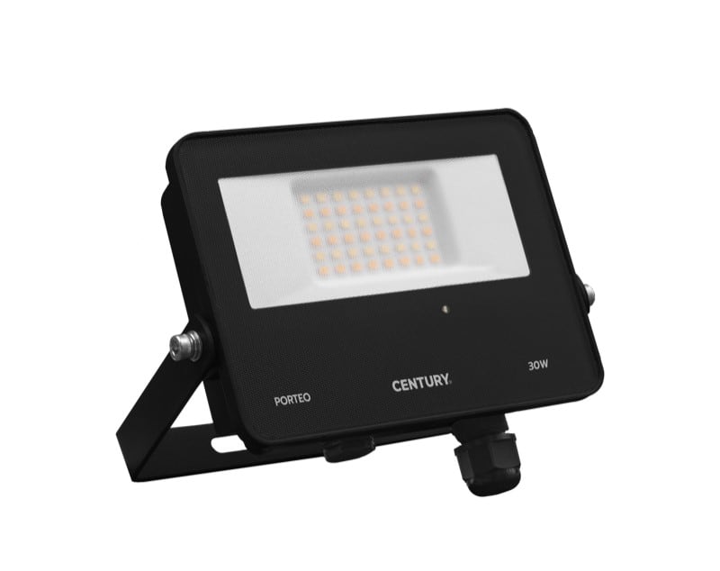 CENTURY ITALIA SRL - CUYPTONES-309500 PROIETTORE LED PORTEO SENSOR NERO