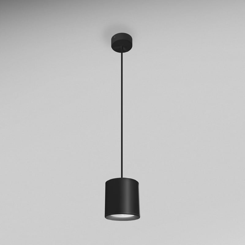CENTURY ITALIA SRL - CUYRNDNEP-1511040 SOSP.INTERNO LED RONDO NERO