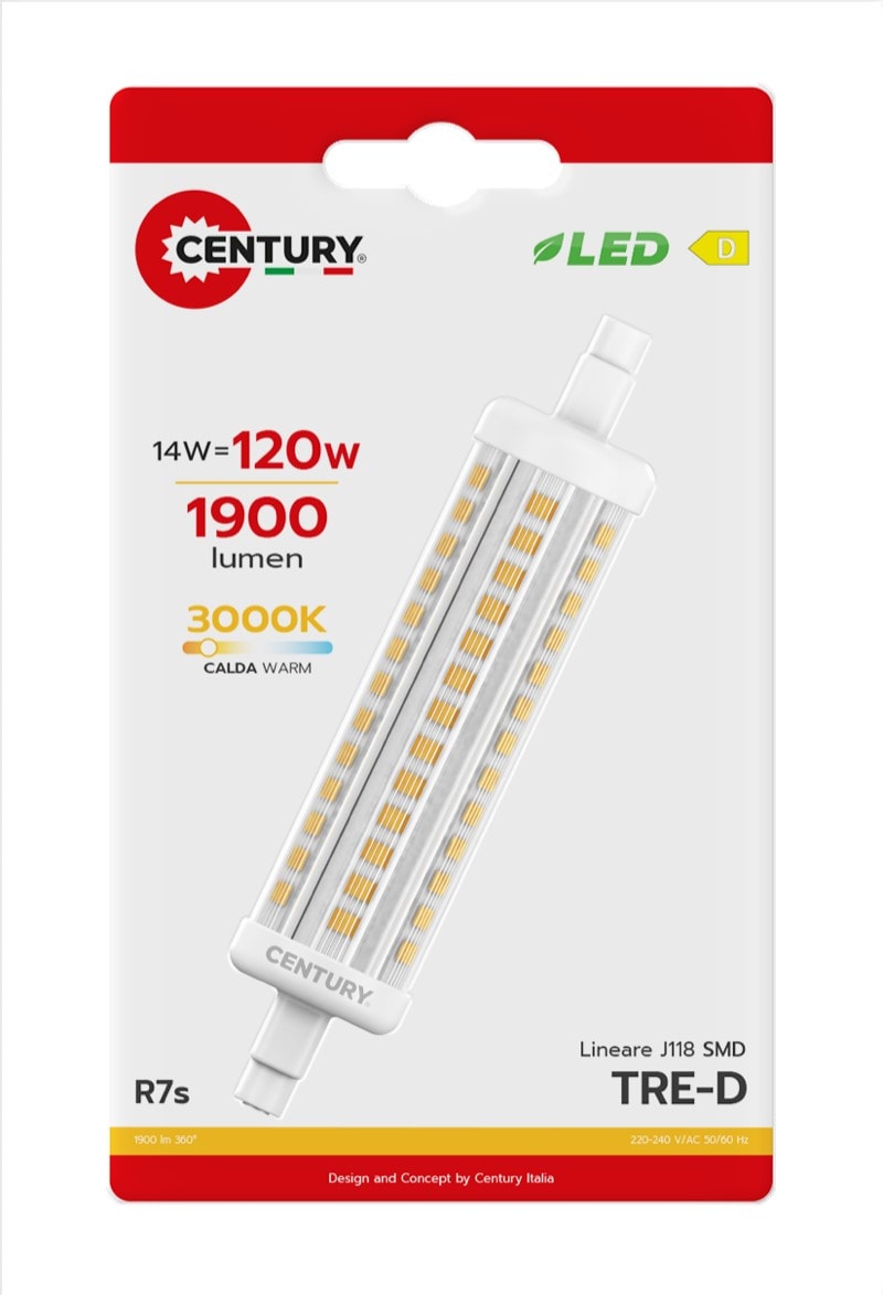 CENTURY ITALIA SRL - CUYTR-1411830BL LAMP. LED TRE-D