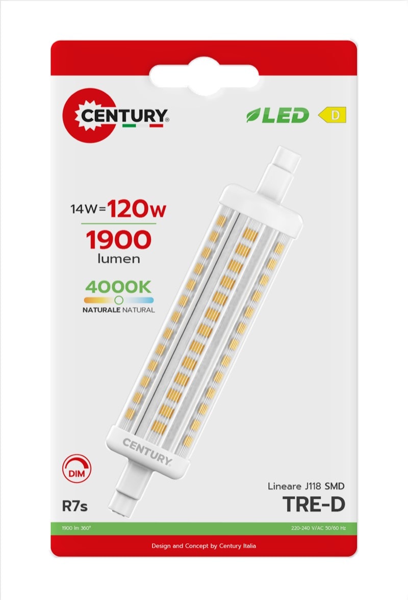 CENTURY ITALIA SRL - CUYTRD-1411840BL LAMP. LED TRE-D