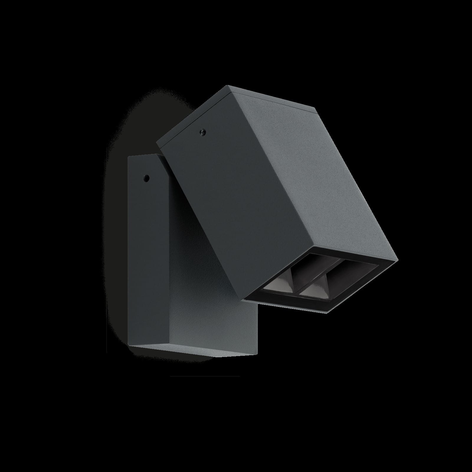 LOMBARDO - LOMLZ14707DS2 KURA REG X2 LED S 2.7K 4W DARK GREY