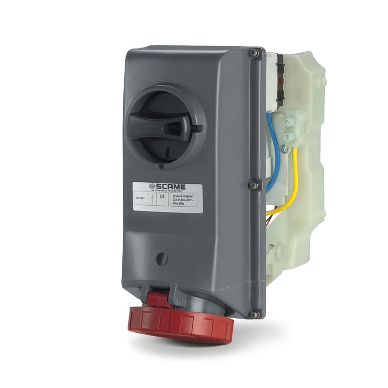 SCAME PARRE SPA - SCA402.3286 PRESA INTERBL. 3P+T IP66/IP67 32A 6H