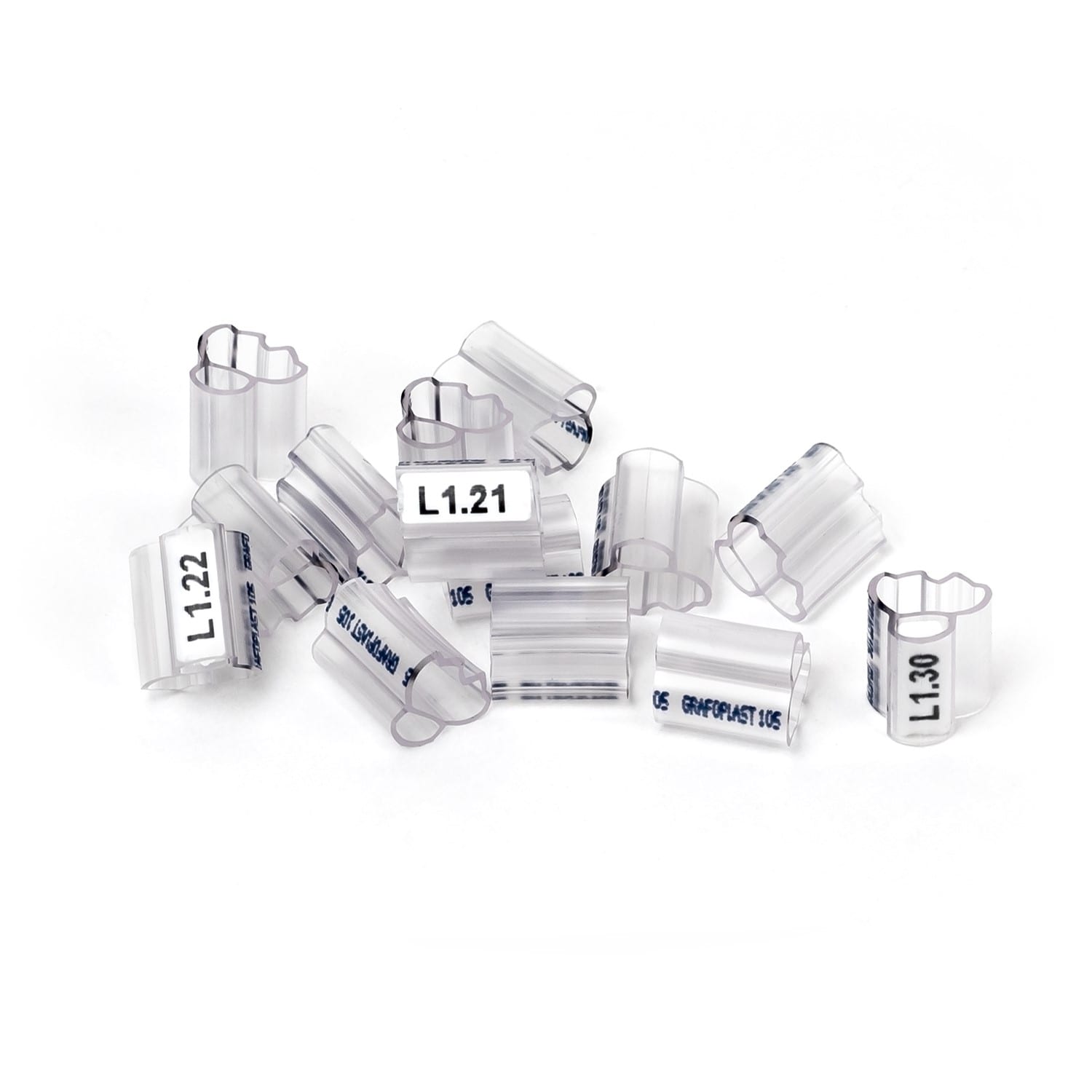 GRAFOPLAST SRL - GRA105HF/12 TUBETTO HF LUNGHEZZA 12 MM D=5A6 1000 PZ