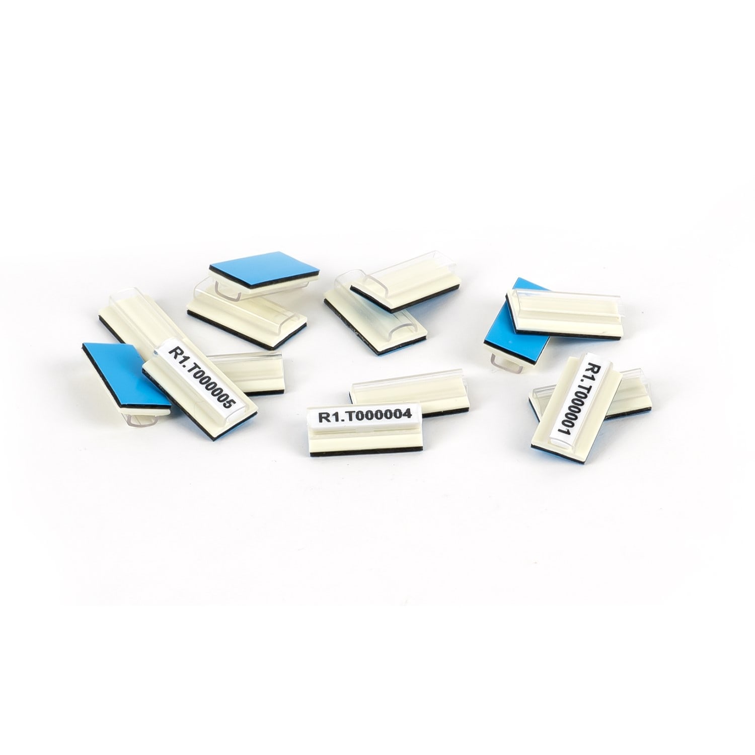 GRAFOPLAST SRL - GRA140/18 TARGHETTA ADESIVA LUNGHEZZA 18MM 200PZ