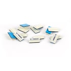 GRAFOPLAST SRL - GRA140/18 TARGHETTA ADESIVA LUNGHEZZA 18MM 200PZ