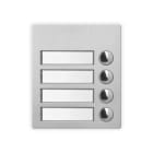 VIDEX ELECTRONICS - VDX4044/M MODULO 4 PULSANTI 4000 IK07