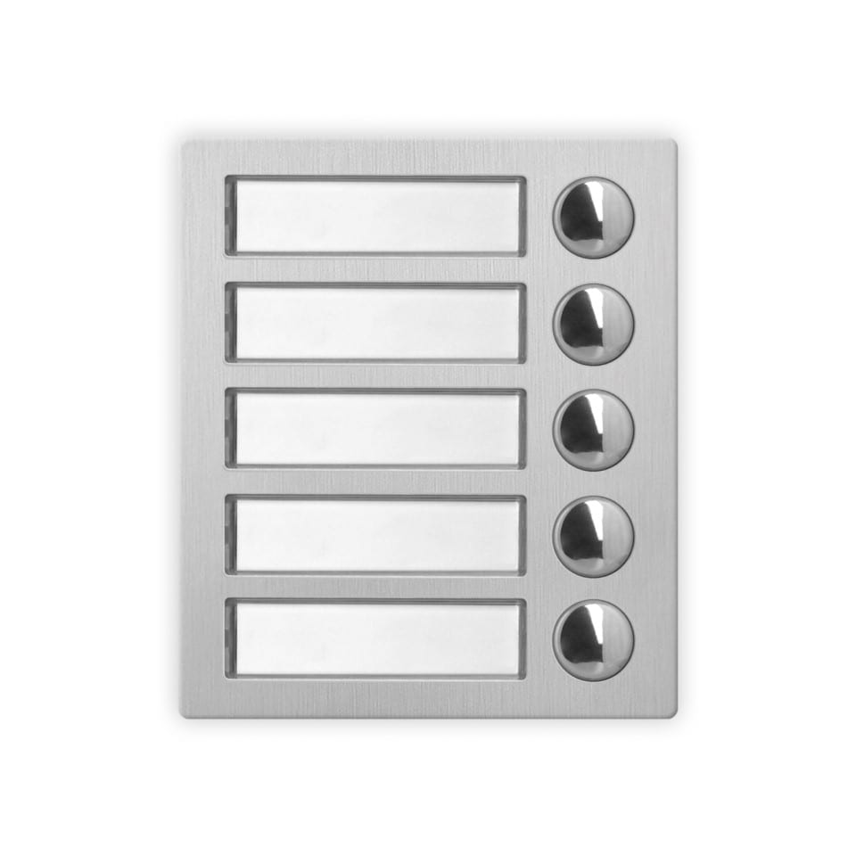 VIDEX ELECTRONICS - VDX4045/M MODULO 5 PULSANTI SERIE 4000 IK07