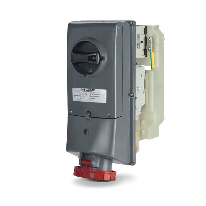 SCAME PARRE SPA - SCA402.63862-F PRESA INTERBL. 3P+T IP66/IP67 63A 2H