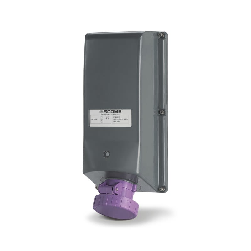 SCAME PARRE SPA - SCA403.2421 PRESA INTERBL. 2P IP66/IP67 16A 12h