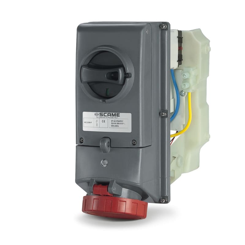 SCAME PARRE SPA - SCA403.32877-F PRESA INTERBL. 3P+N+T IP66/IP67 32A 5H