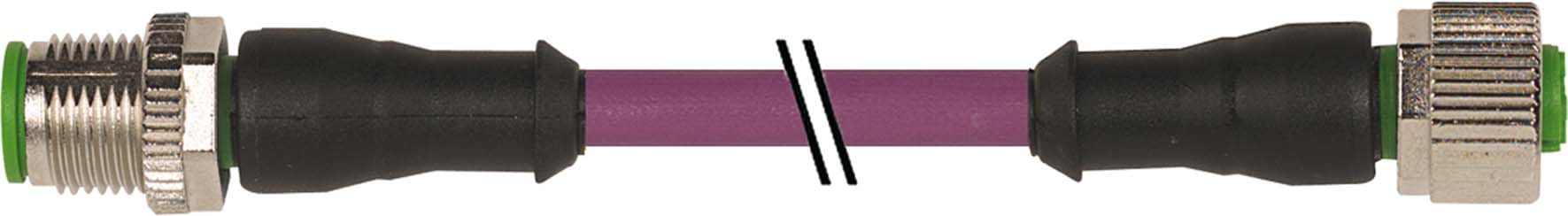 MURRELEKTRONIK SRL - MUE7000440018400700 M12 MAS.0?/M12 FEM. 0? SCH. B-CODE PROFI