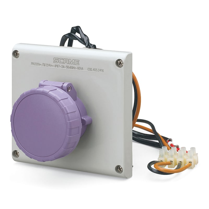 SCAME PARRE SPA - SCA405.2420 PRESA INCASSO OMNIA 2P 16A 24V IP67