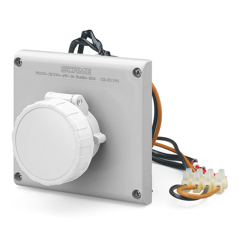SCAME PARRE SPA - SCA405.2421 PRESA INCASSO OMNIA 2P 16A <50V 12H IP67