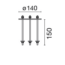 SIDE SPA - SDE4073 PIASTRA TIRAFONDI