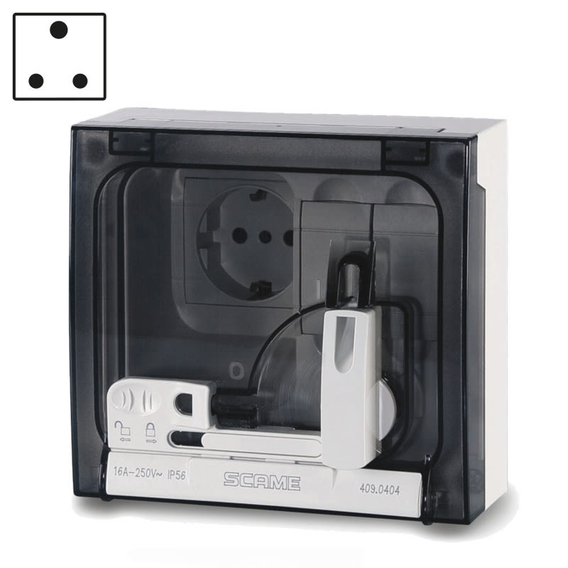 SCAME PARRE SPA - SCA409.0429 PRESA INT. DOMESTICA