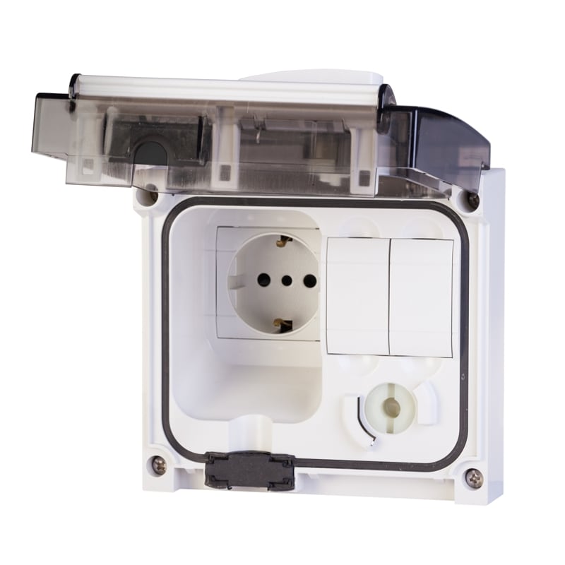 SCAME PARRE SPA - SCA409.1404 PRESA OMNIAPLUS P30 CON FUSIBILI