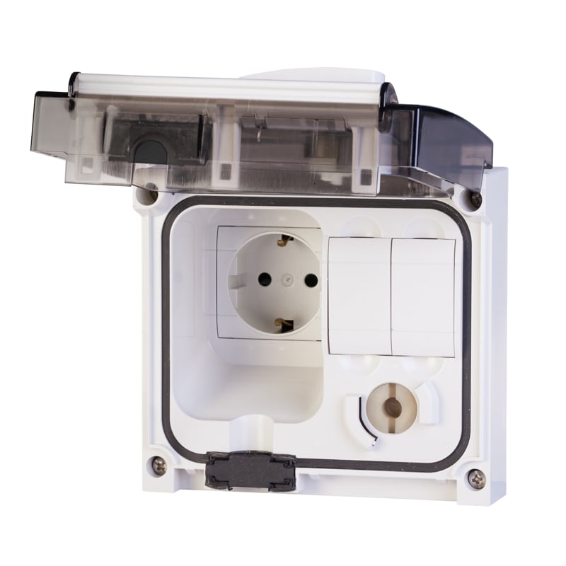 SCAME PARRE SPA - SCA409.1407 PRESA OMNIAPLUS TEDESCA SHUTTERED FUSE