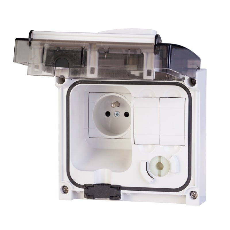 SCAME PARRE SPA - SCA409.0411 PRESA OMNIAPLUS FRANCESE S/PROTEZ.