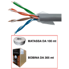 ELCART DISTRIBUTION - ERT404070000 CAVO CAT.6 FILI RIGIDI RAME 305MT