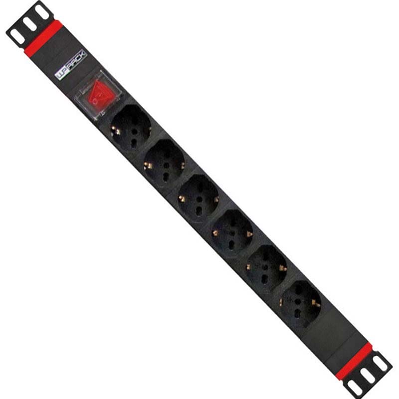 ELCART DISTRIBUTION - ERT404868700 MULTIPRESA DA RACK 8 POSTI SCHUKO