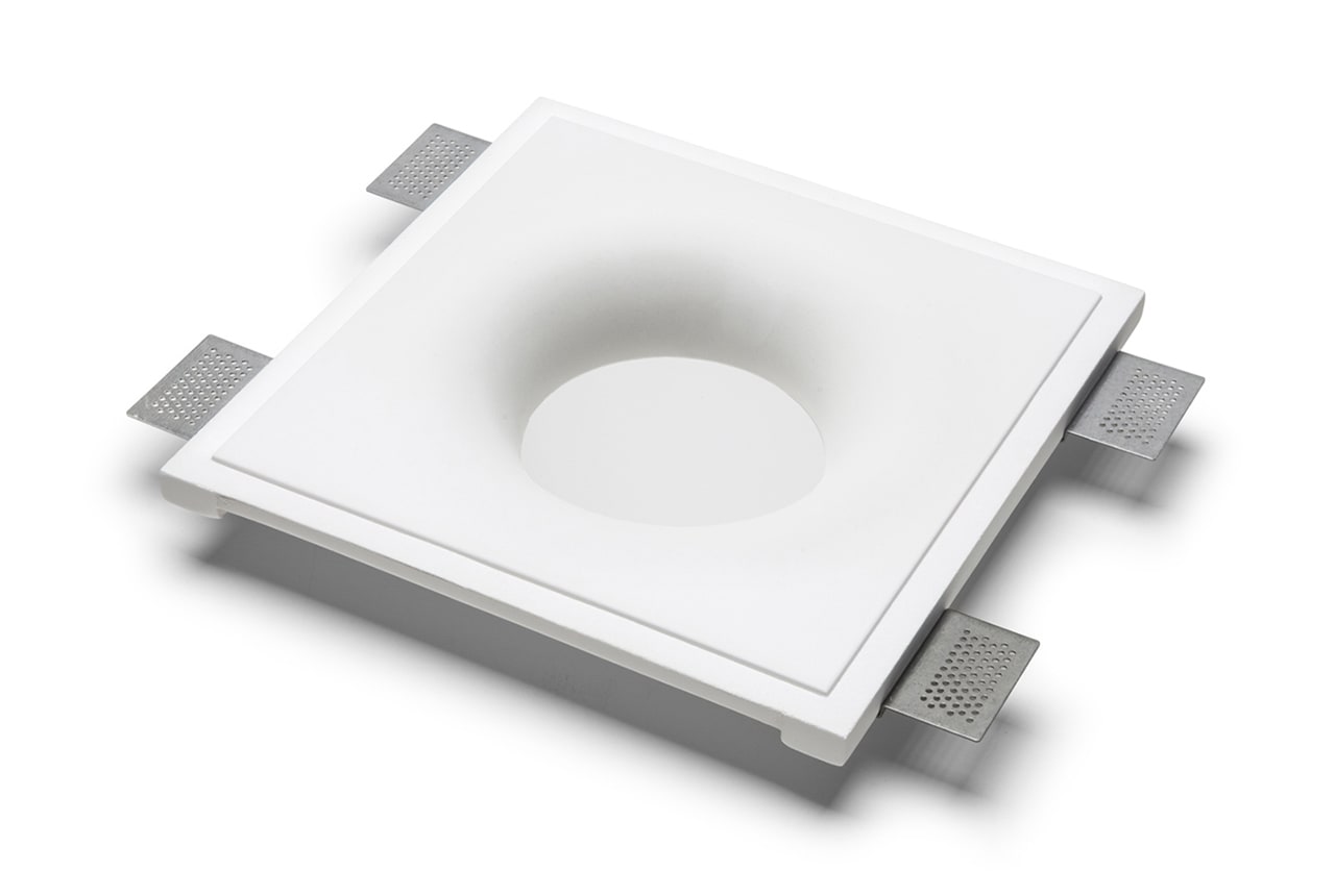 BELFIORE SRL - NVT4110-4006 Plafoniera in CRISTALY con parte elettrica a LED a incasso a plafone dal design moderno con diffusore in vetro, luce monoemissio