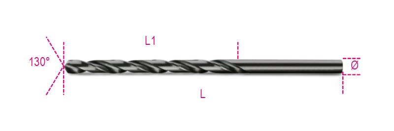 BM SPA - BMM004120244 PUNTE LUNGHE RETTIFICATE HSS L5,00